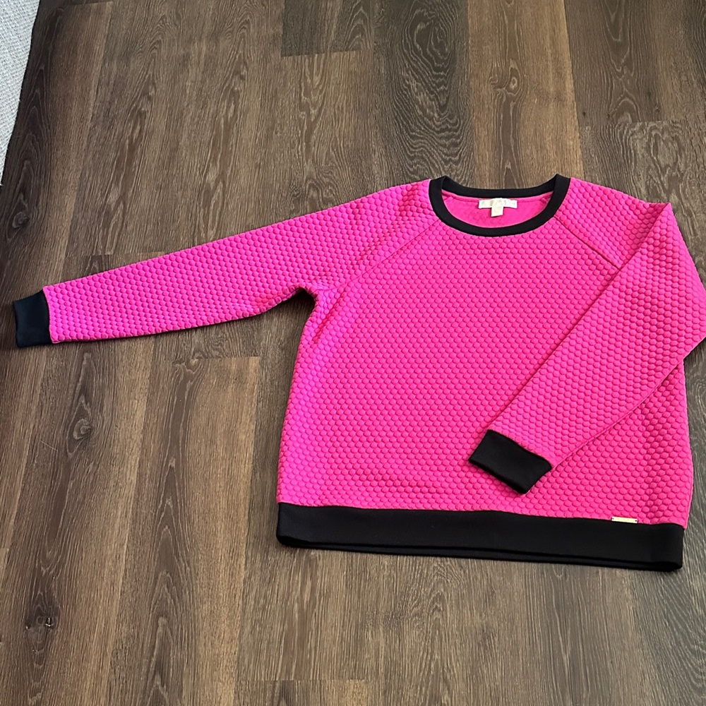Michael Kors Pink and Black Sweater